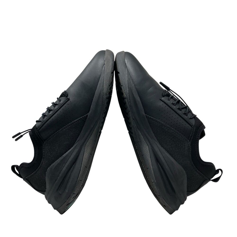 Clove Sneakers Mens 9 Black Healthcare Nurse Comfort Fluid/Slip Resistant New - Picture 5 of 9